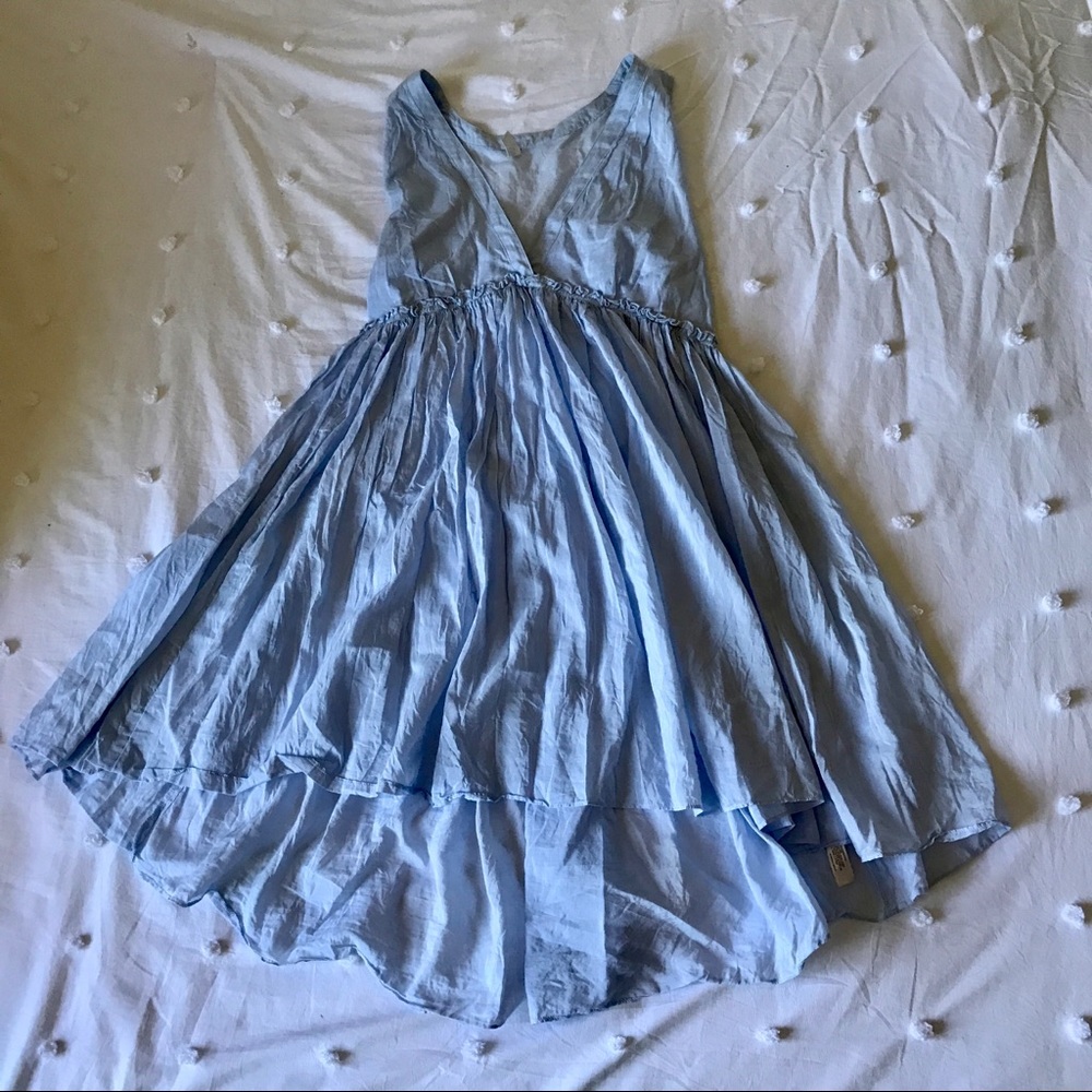 Free People Blue Dress